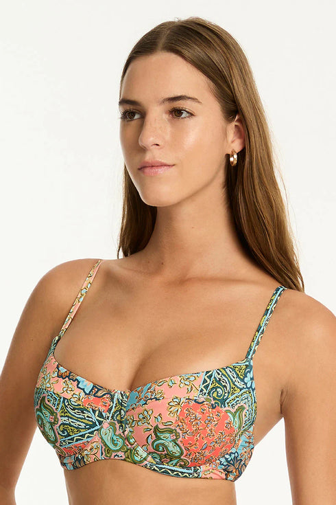 Sea Level Java Balconette Bra Top